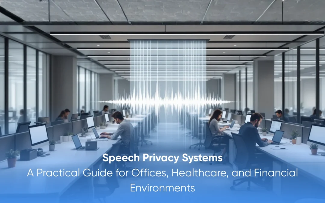 Speech Privacy Systems: A Practical Guide for Offices, Healthcare, and Financial Environments