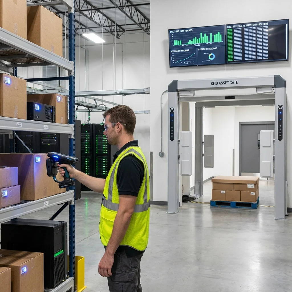 RFID Readers support fast and accurate asset scanning