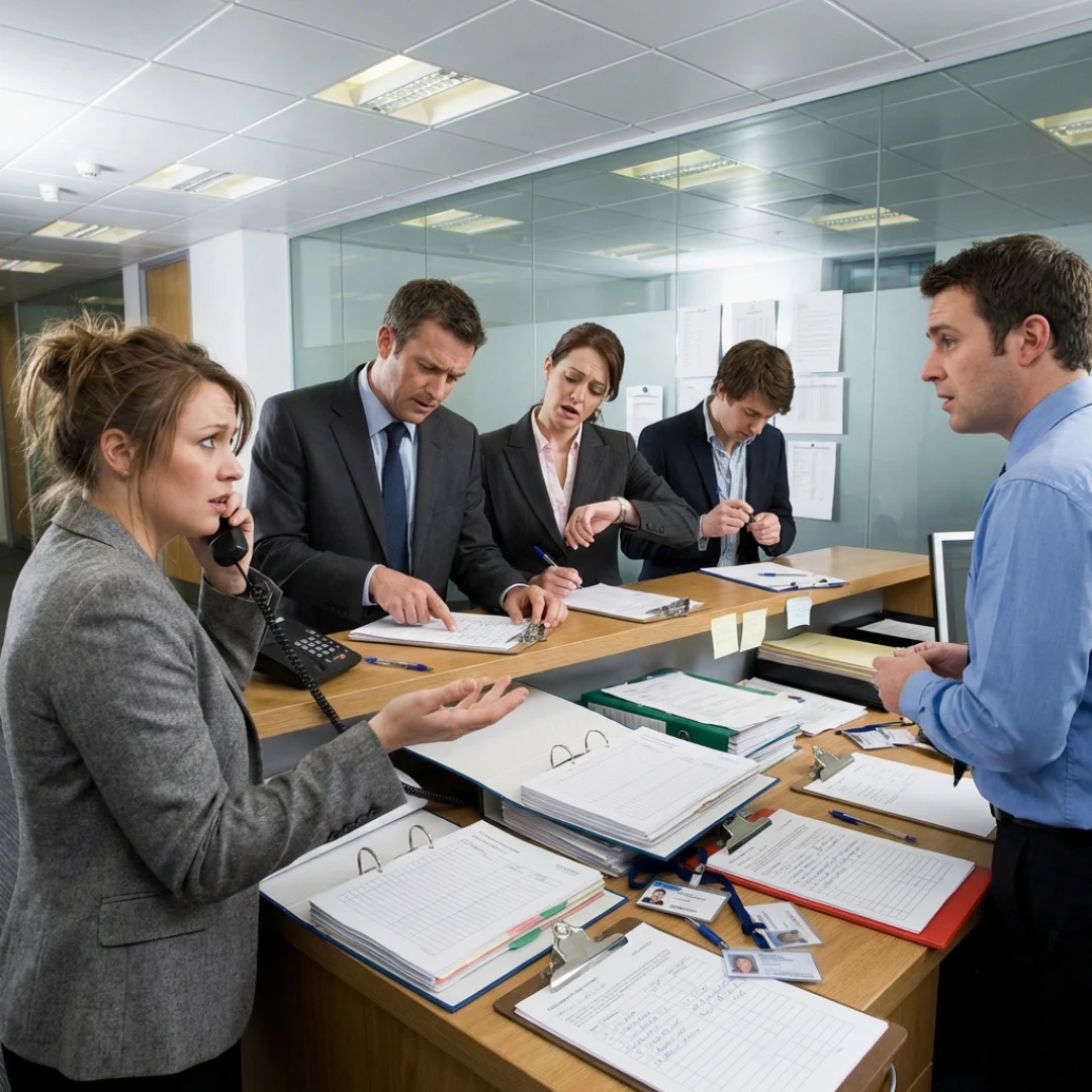 Visitor Management System.