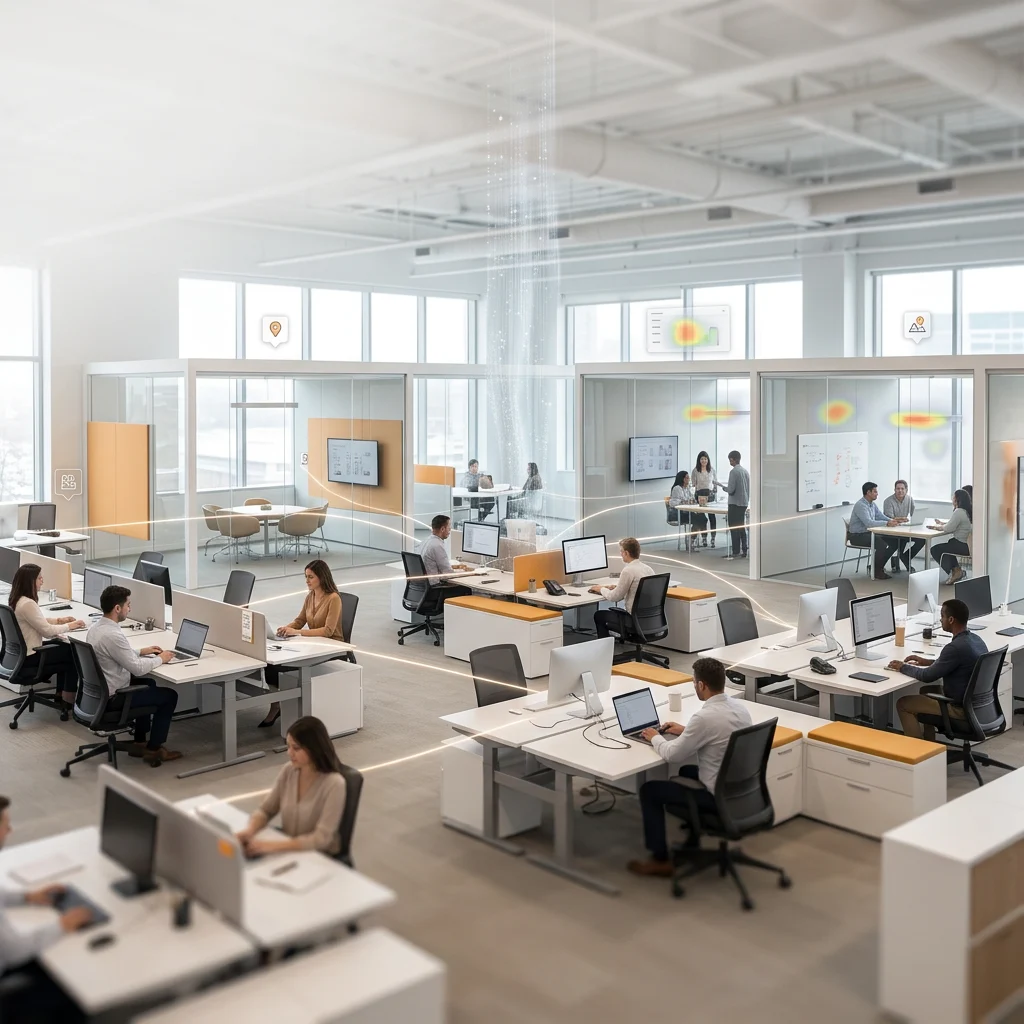 Built for Intelligent Workplace Technology - hot desk booking system.