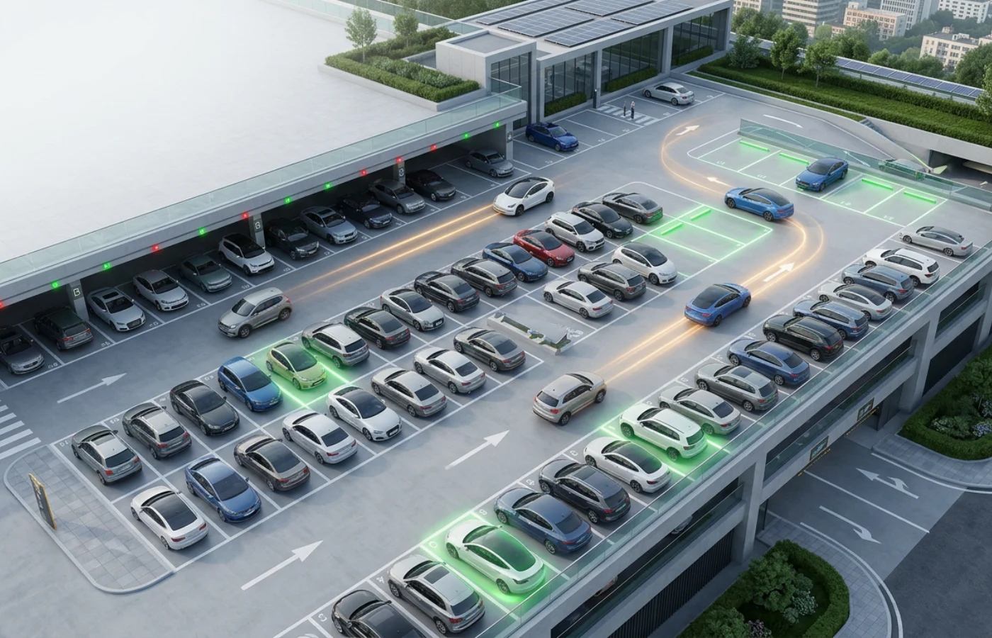 Parking Guidance System Improve the Driver Experience.