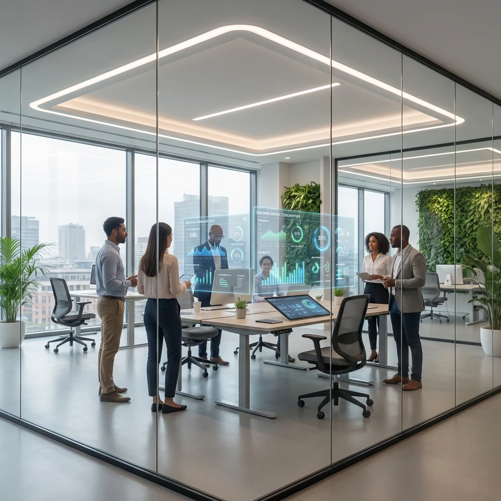 Integrated Building Management System Play in the Future of Workspaces.