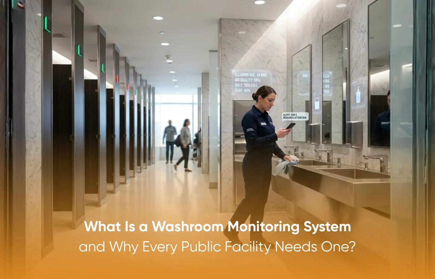 Washroom Monitoring System and Why Every Public Facility Needs One.