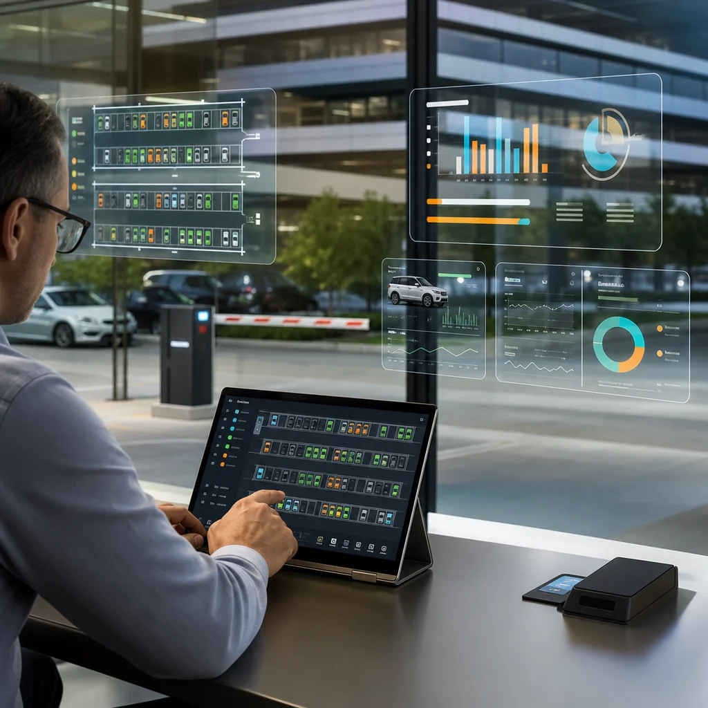 Real-Time Monitoring for Better Parking Utilisation.
