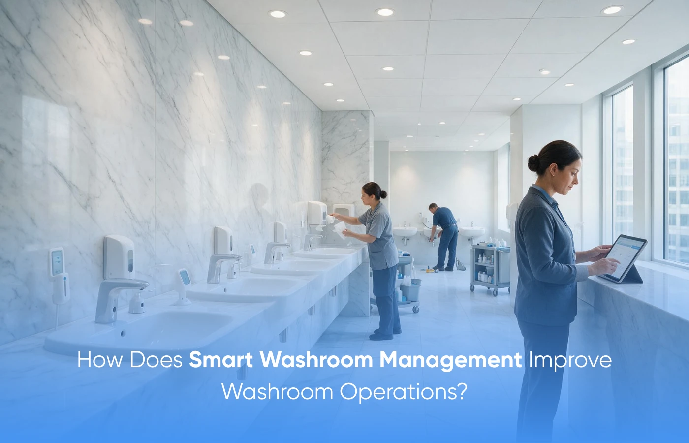 How Does Smart Washroom Management Improve Washroom Operations.