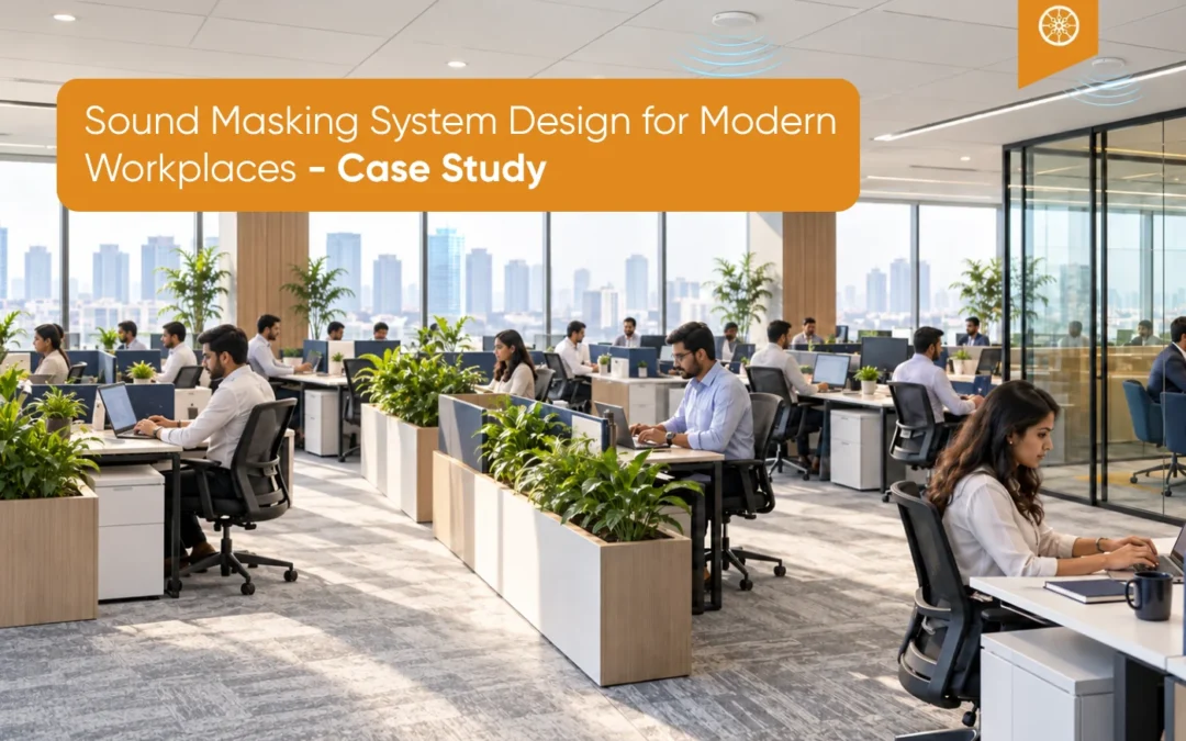 Sound Masking System Design for Modern Workplaces